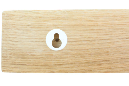 Barre aimantée Laguiole en Aubrac en bois de chêne - 36cm