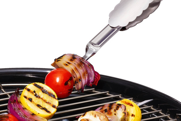 Set de 6 pics à brochettes OXO en acier inox réutilisables