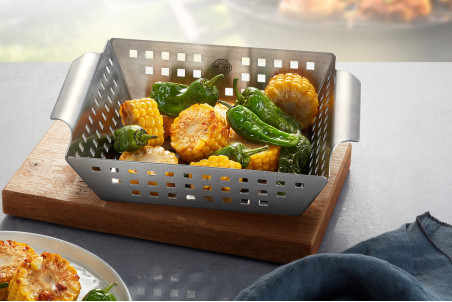Panier de cuisson Gefu pour barbecue tout inox