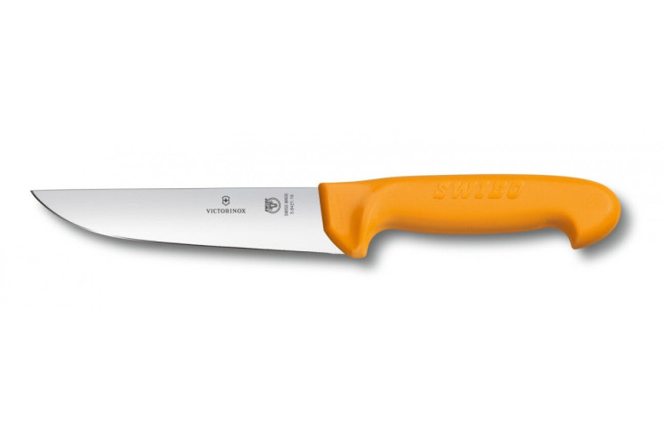 Couteau de boucher professionnel Victorinox SWIBO - Lame en acier trempé 16cm