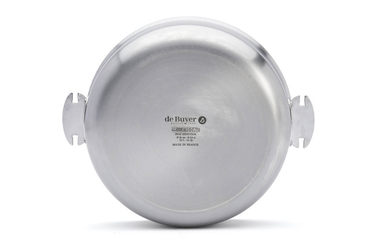 Sauteuse inox 18/10 De Buyer Alchimy Loqy amovible conception 3 plis
