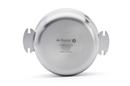 Casserole inox 18/10 De Buyer Alchimy Loqy amovible conception 3 plis