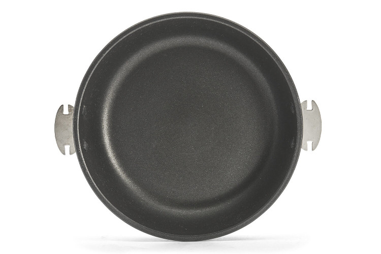 Sauteuse professionnelle De Buyer Choc Extrême Loqy en fonte d'aluminium