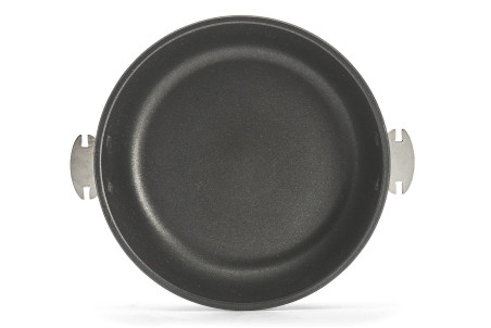 Sauteuse professionnelle De Buyer Choc Extrême Loqy en fonte d'aluminium
