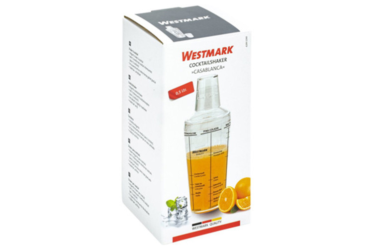 Shaker à cocktail Westmark Casablanca avec graduation - 0,5L
