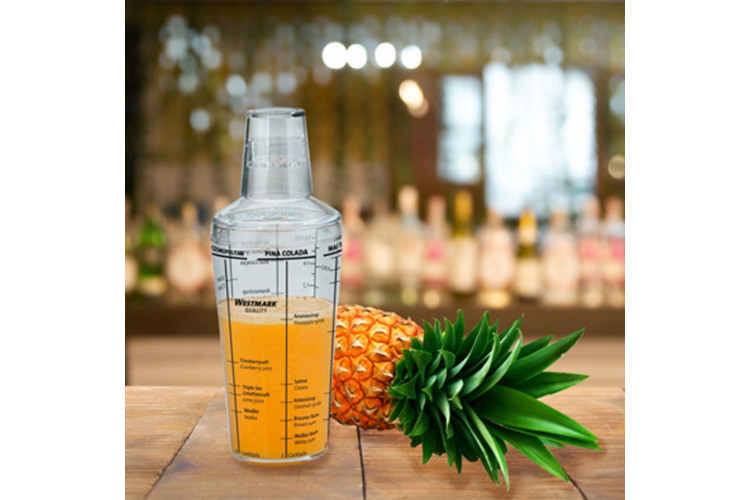 Shaker à cocktail Westmark Casablanca avec graduation - 0,5L