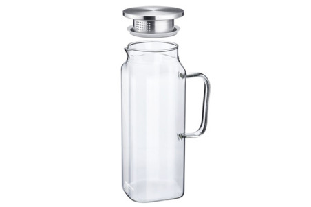 Carafe à eau Westmark Puro en verre borosilicate - 1,8L