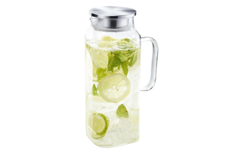 Carafe à eau Westmark Puro en verre borosilicate - 1,8L