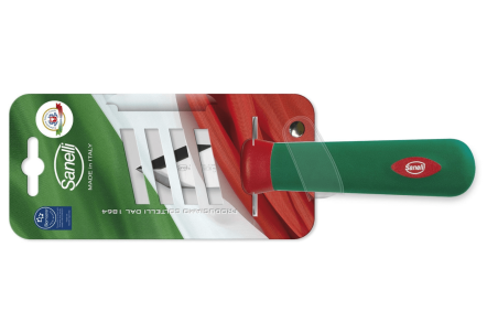 Couteau à huître Sanelli Premana lame inox 9cm manche antidérapant