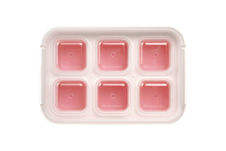 Moule à glaçons Westmark Cube 6 pièces avec couvercle