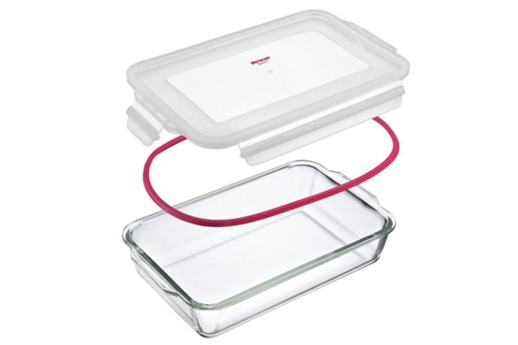 Westmark Boîte De Conservation Avec Fenêtre 1800 ML En Fer Inox - Rangement Alimentaire Hermétique