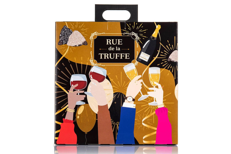 Coffret apéritif L'Épicurien Rue de la truffe - 3 tartinables avec biscuits cuits au four