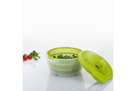 Essoreuse à salade Westmark Fortuna verte pomme 5 litres - 4 pieds antidérapants