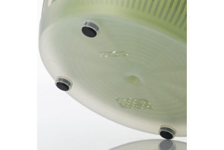 Essoreuse à salade Westmark Fortuna verte pomme 5 litres - 4 pieds antidérapants
