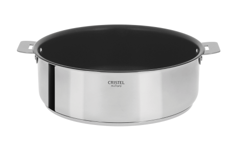 Sauteuse Cristel Casteline amovible Exceliss en inox 18/10 - 5 plis