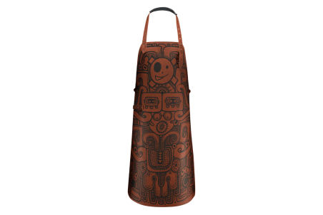 Tablier de cuisine design en cuir Witloft Barbacoa édition limitée - Fabrication artisanale