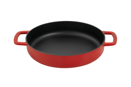 Poêlon Combekk Sous-chef rouge en fonte émaillée