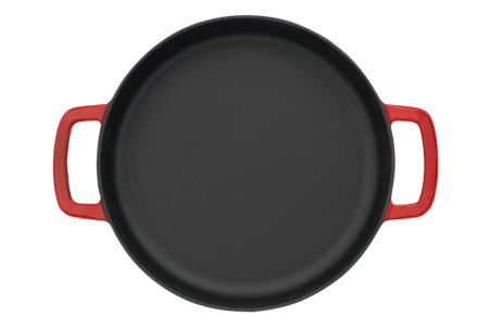 Poêlon Combekk Sous-chef rouge en fonte émaillée