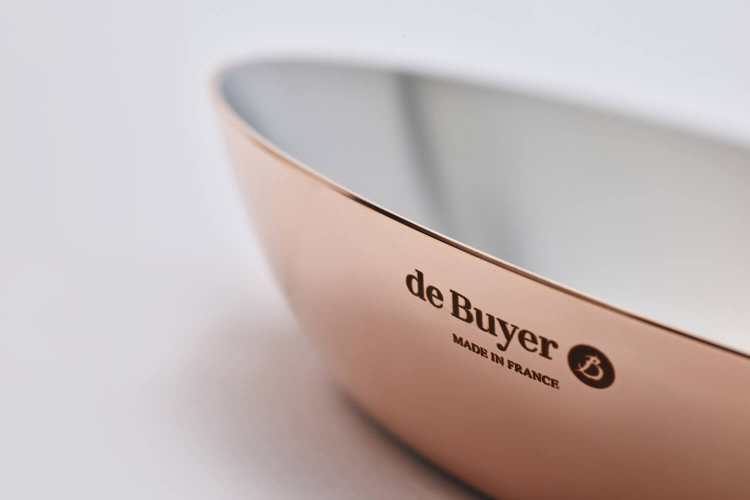 Casserole Cuivre-Inox De Buyer Inocuivre First Classe Ø 12 Cm - Tradition Gastronomique
