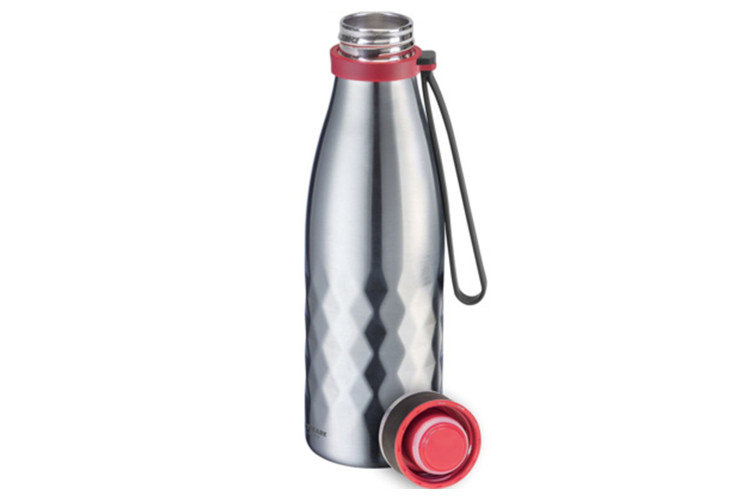 Bouteille isotherme Westmark Viva en acier inox couleur argent