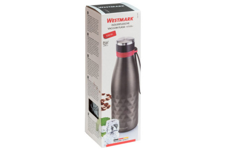 Bouteille isotherme Westmark Viva en acier inox couleur anthracite