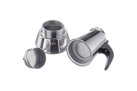 Cafetière à espresso Westmark Brasilia Plus en acier inox