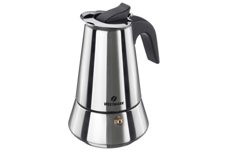 Cafetière à espresso Westmark Brasilia Plus en acier inox