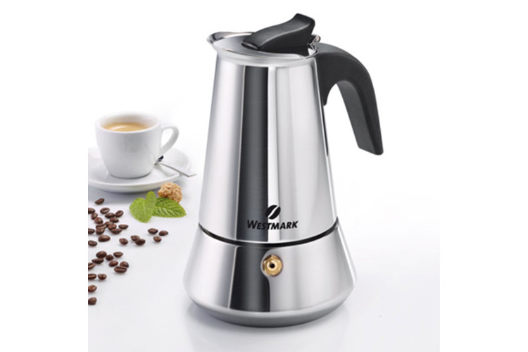 Cafetière à espresso Westmark Brasilia Plus en acier inox