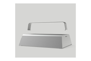 Couvercle pour barbecue charbon de bois Caliu en acier inox 2