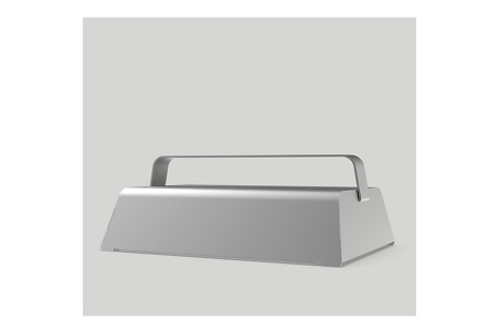 Couvercle pour barbecue charbon de bois Caliu en acier inox