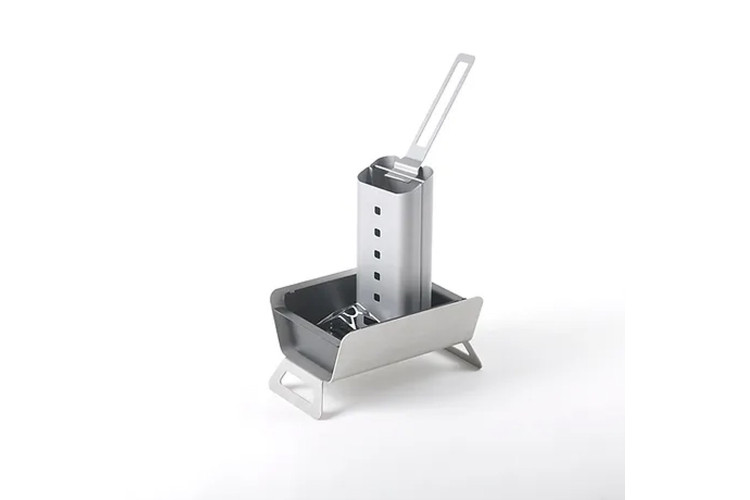 Poignée amovible pour barbecue charbon Caliu tout inox - 26cm