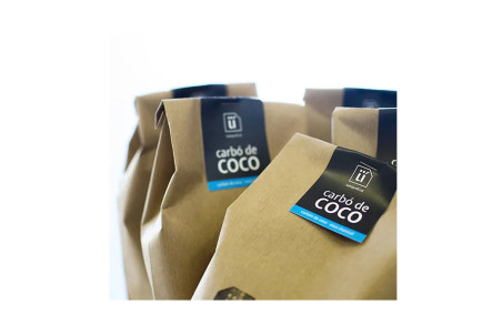 Kit d'allumage écologique Caliu pour barbecue - Charbon de coco et allume-feux
