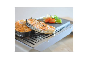 Barbecue de table Caliu en acier inoxydable finition miroir 2