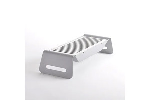 Barbecue de table Caliu en acier inoxydable finition miroir