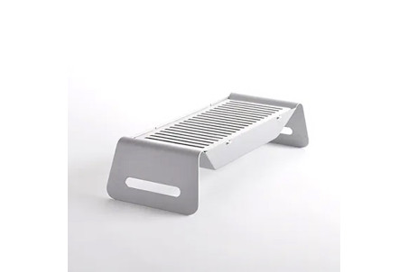 Barbecue de table Caliu en acier inoxydable finition miroir