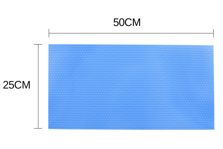 Tapis antidérapant Hasegawa bleu pour planche à découper - Compatible lave-vaisselle