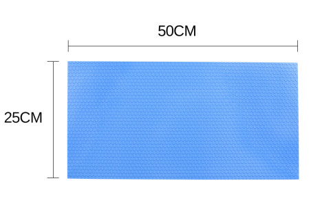 Tapis antidérapant Hasegawa bleu pour planche à découper - Compatible lave-vaisselle