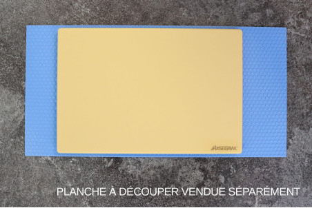 Tapis antidérapant Hasegawa bleu pour planche à découper - Compatible lave-vaisselle