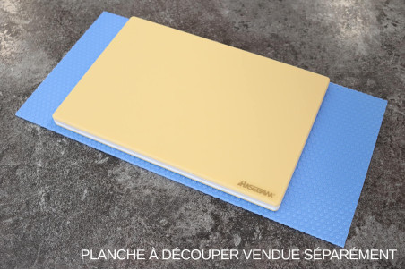 Tapis antidérapant Hasegawa bleu pour planche à découper - Compatible lave-vaisselle