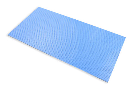 Tapis antidérapant Hasegawa bleu pour planche à découper - Compatible lave-vaisselle