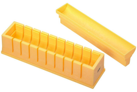 Appareil à sushi KitchenCraft World of Flavors coloris jaune - 23x6x7cm