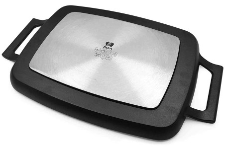Plaque teppanyaki grill Beka en fonte d'aluminium - 47x28cm