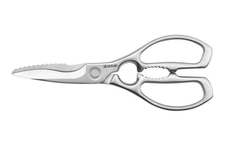 Ciseaux de cuisine multifonction Wusaki tout inox - 22,5cm