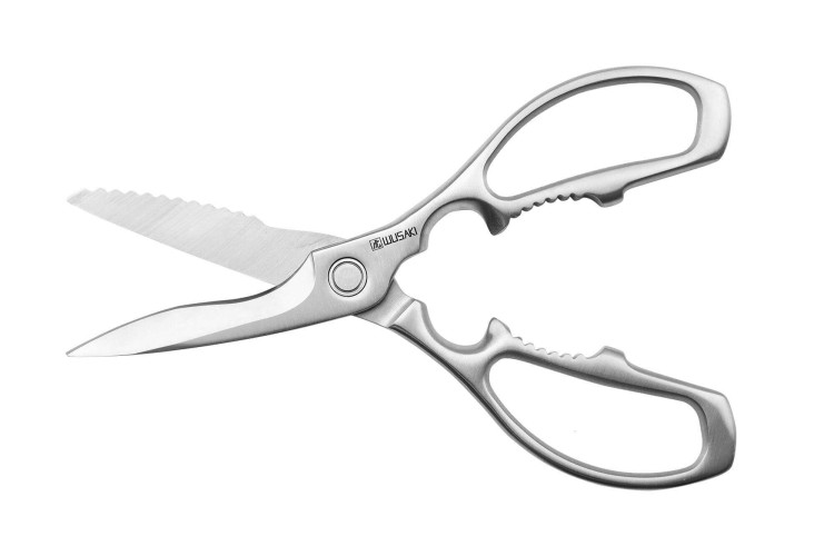 Ciseaux de cuisine multifonction Wusaki tout inox - 22,5cm