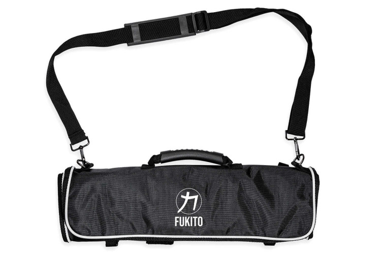 Trousse à couteaux vide Fukito - 9 emplacements et 2 poches
