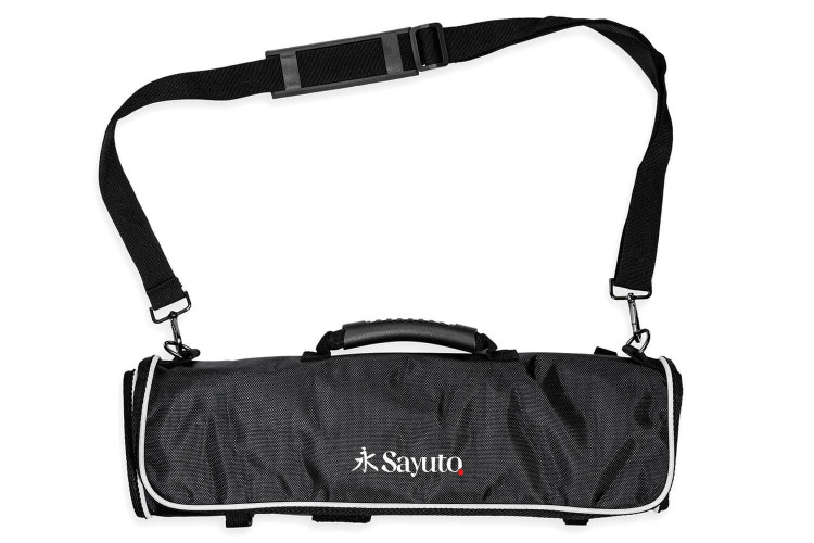 Trousse à couteaux vide Sayuto - 9 emplacements et 2 poches