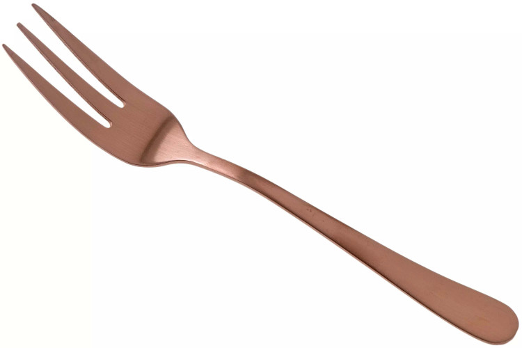 Set de 6 fourchettes à gâteau Amefa Austin tout inox - 14cm