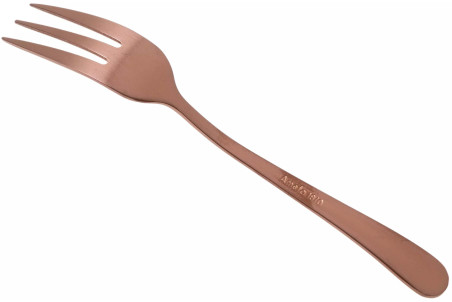Set de 6 fourchettes à gâteau Amefa Austin tout inox - 14cm