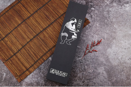 Couteau nakiri 17cm Wusaki  Fujiko 10CR damas