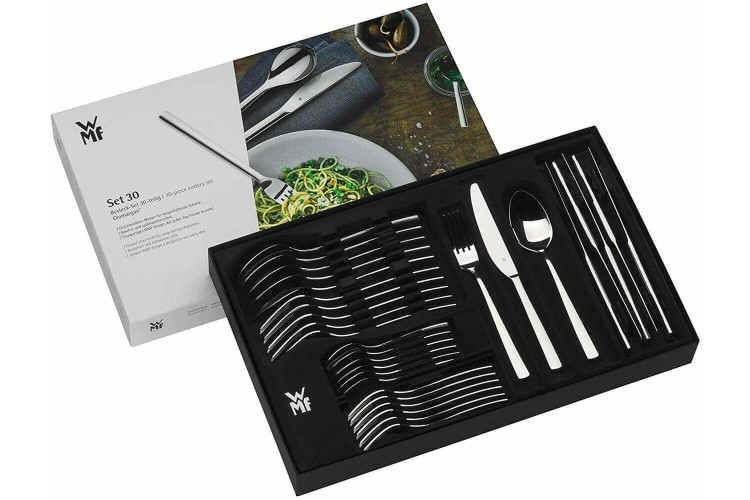 Ménagère 30 pièces WMF Boston en acier inox 18/10 Cromargan